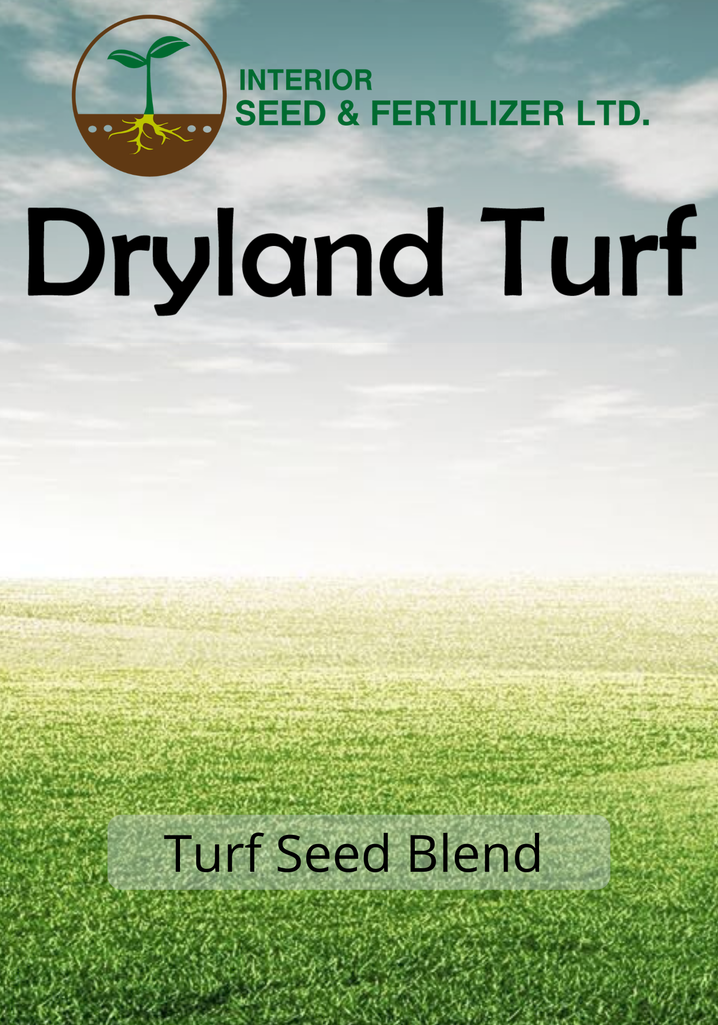 Dryland Turf Lawn Seed Blend at Interior Seed and Fertilizer Garden Center Cranbrook, BC